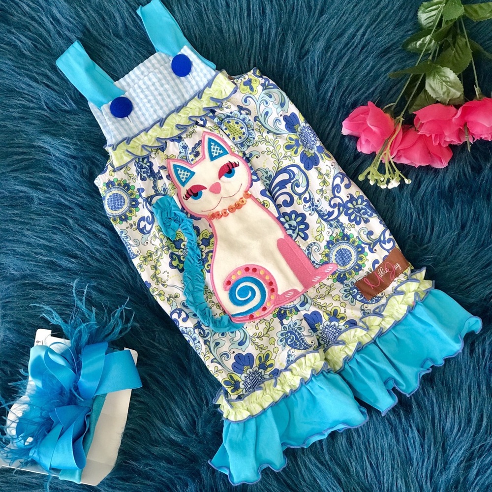 Millie Jay cat romper new with tags